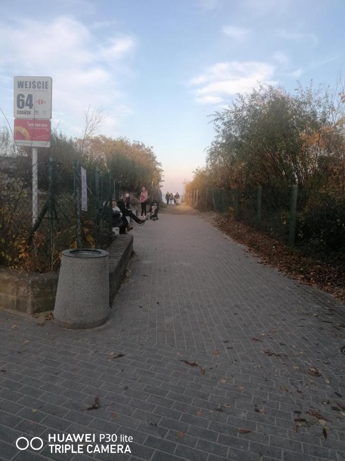 Apartament 2 Pokoje W Gdansku Blisko Morza 1500 M Do Plazy Buitenkant foto